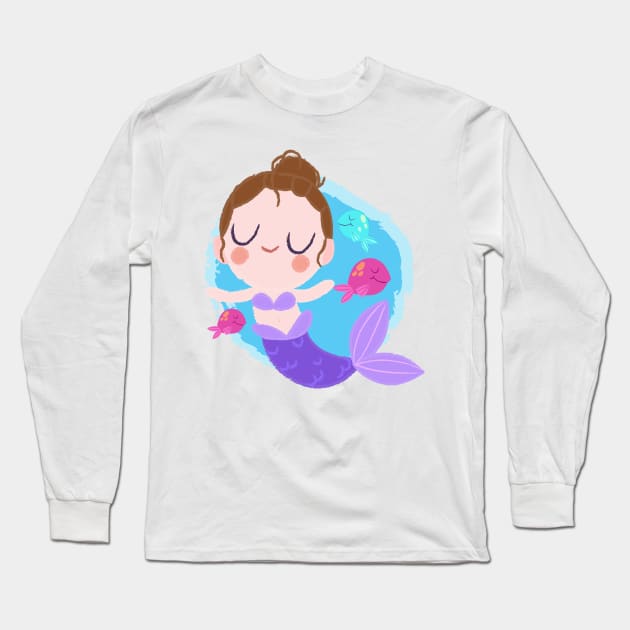 Unicorn Funny For Girls Women Kids Long Sleeve T-Shirt by macshoptee